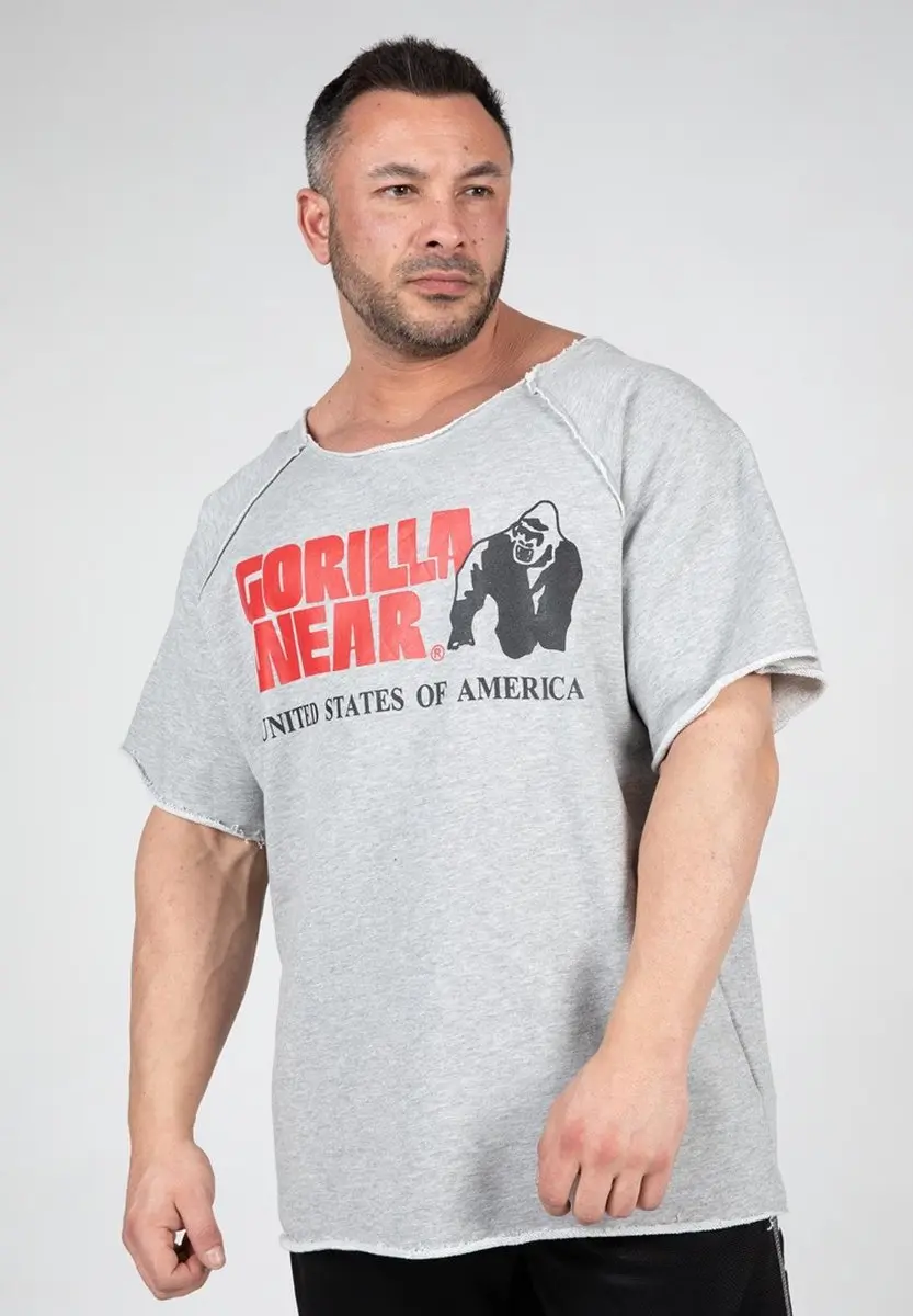 Gorilla Wear Classic Workout Top - Grijs