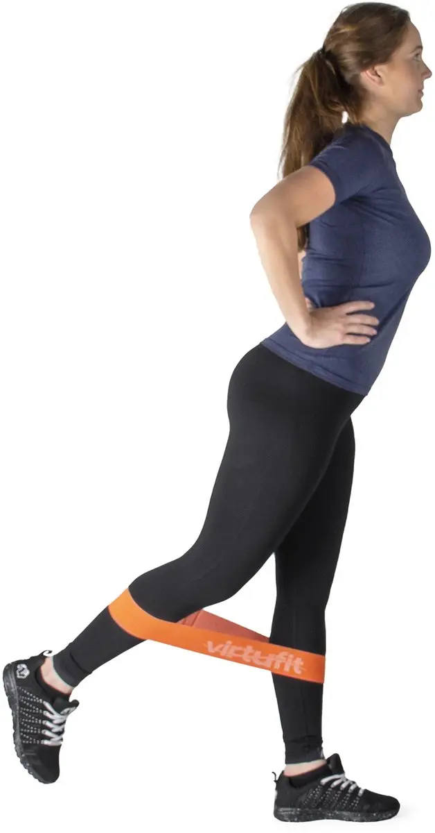 Virtufit Mini Weerstandsband - Oranje - Medium - afbeelding 6 van 6
