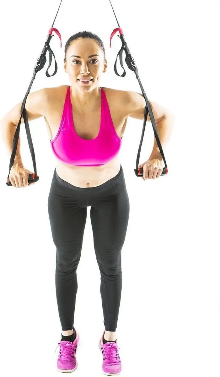 Gymstick Suspension Trainer 62066 - Zwart/Rood - afbeelding 6 van 6