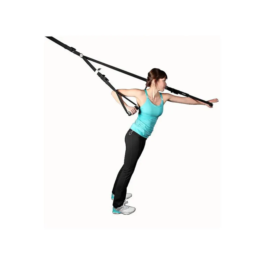 Gymstick Suspension Trainer 62066 - Zwart/Rood