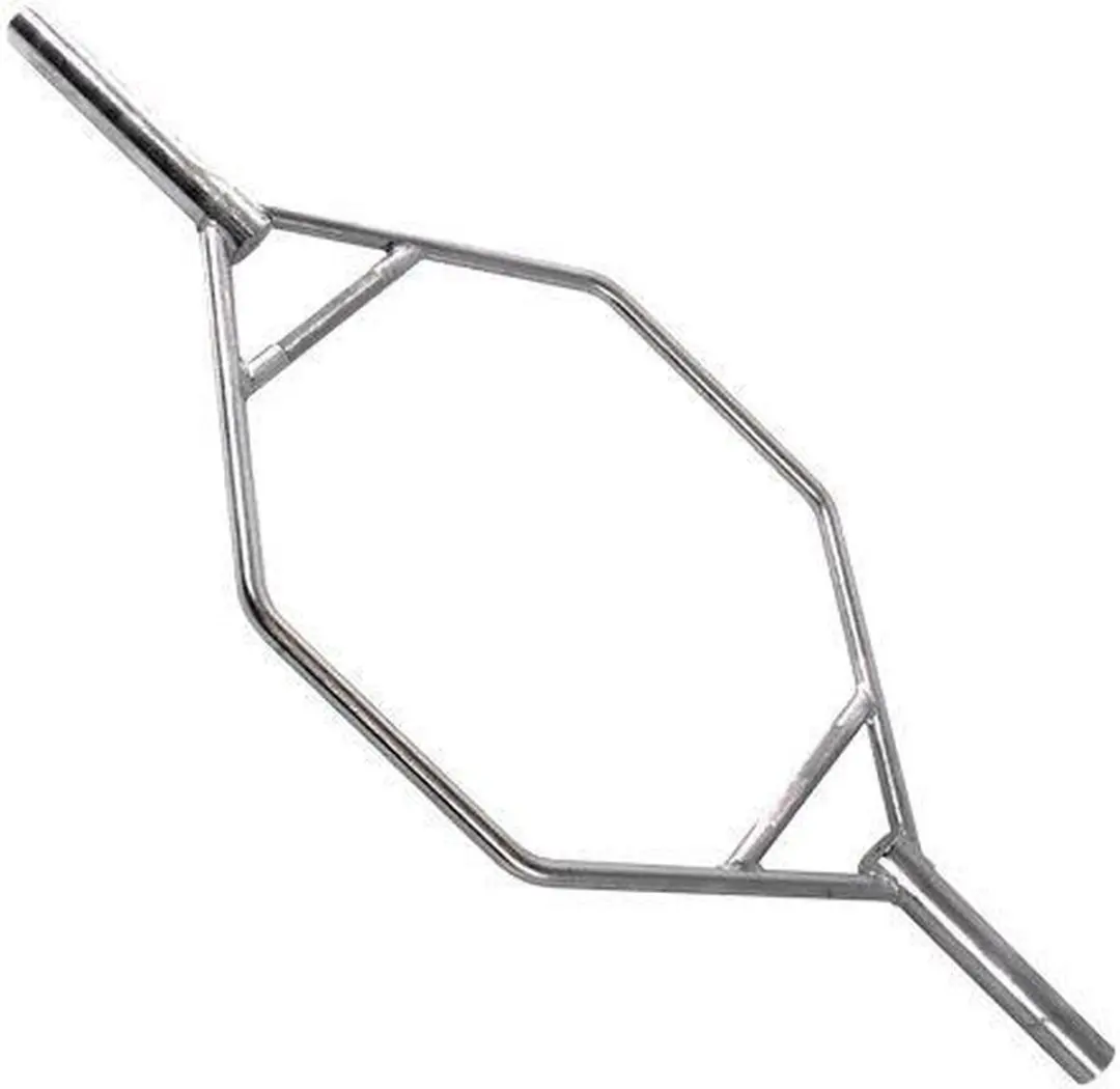 Body-Solid Olympische Hex Bar - 5cm - Zilver