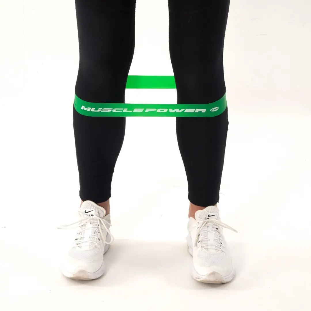 Muscle Power Mini Bands Set - Weerstandbanden - 5 Stuks - Rood/Blauw/Geel/ Groen