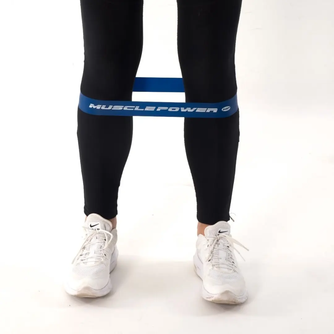 Muscle Power Mini Bands Set - Weerstandbanden - 5 Stuks - Rood/Blauw/Geel/ Groen