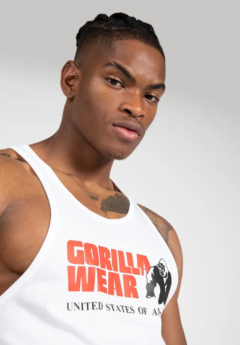 Gorilla Wear Classic Tank Top M - Wit