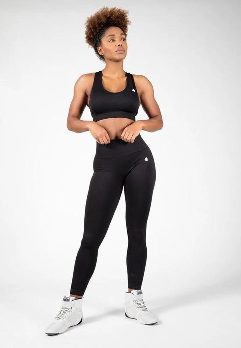 Gorilla Wear Neiro Seamless Legging Zwart - afbeelding 6 van 6