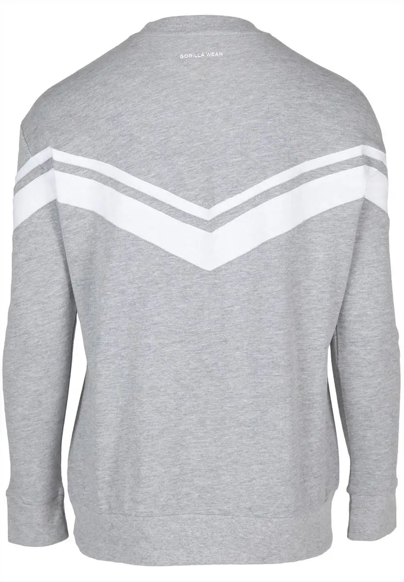Gorilla Wear Hailey Oversized Sweatshirt XS - Grijs Gemêleerd