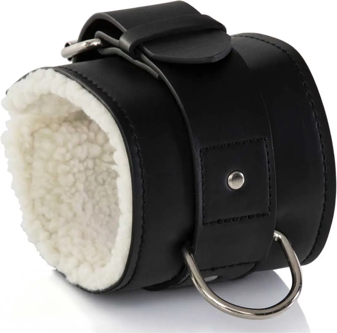 Gymstick Leren Enkelband - One Size - Beige/Zwart