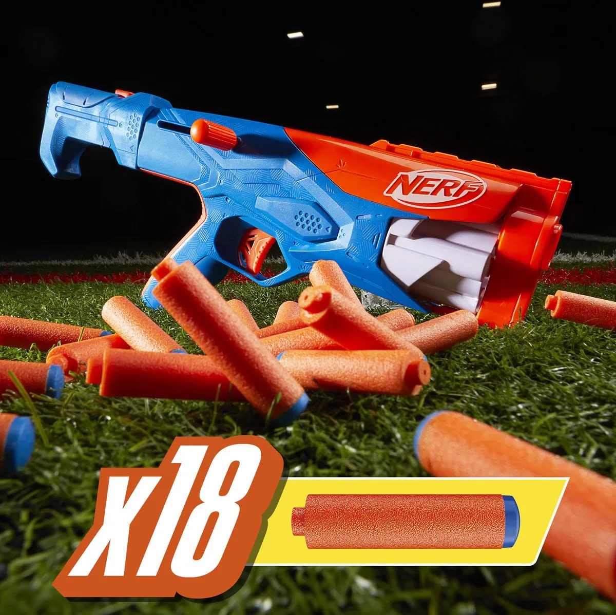 Nerf N Series Gear Up Pack F8633 - 3 Blasters - 18 Darts - Multikleur - afbeelding 6 van 6