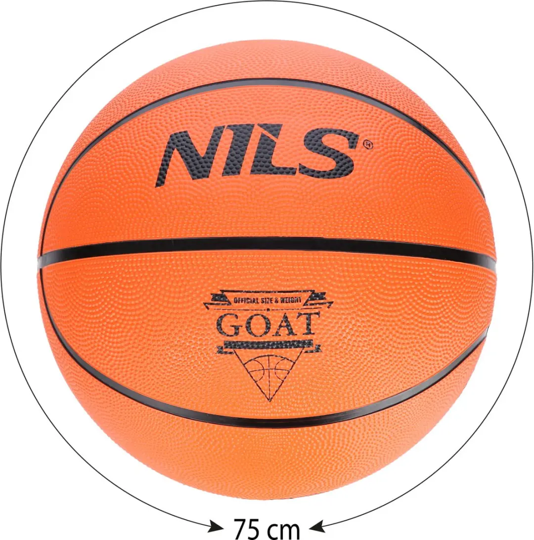 Nils GOAT Basketbal - Oranje - Maat 7