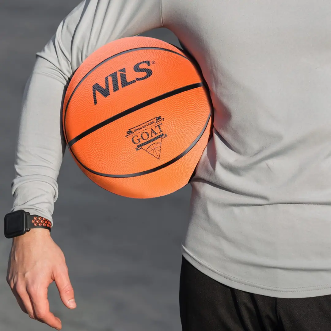 Nils GOAT Basketbal - Oranje - Maat 7