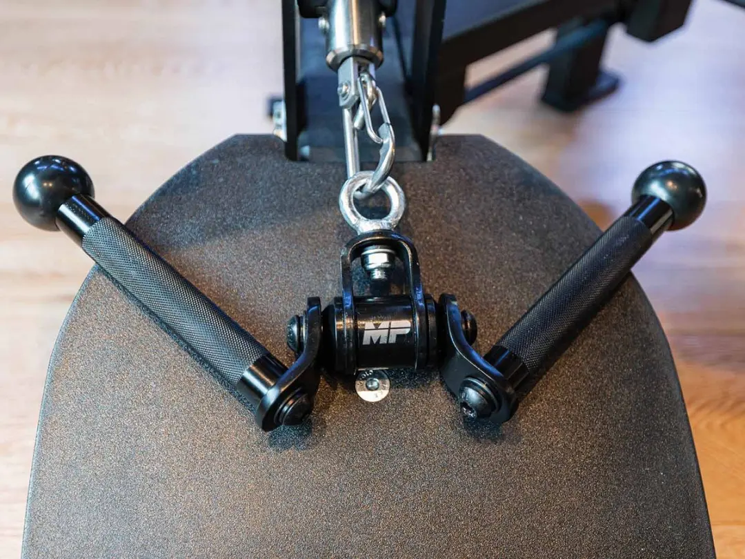 Muscle Power Rotation V-Bar MPBB-05 - Zwart - afbeelding 6 van 6