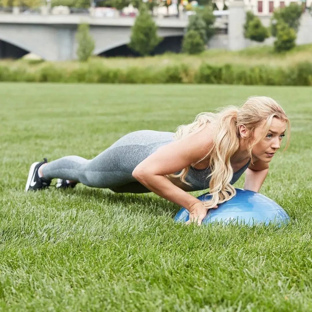 Bosu Bal Sport 50cm - Blauw - afbeelding 6 van 6