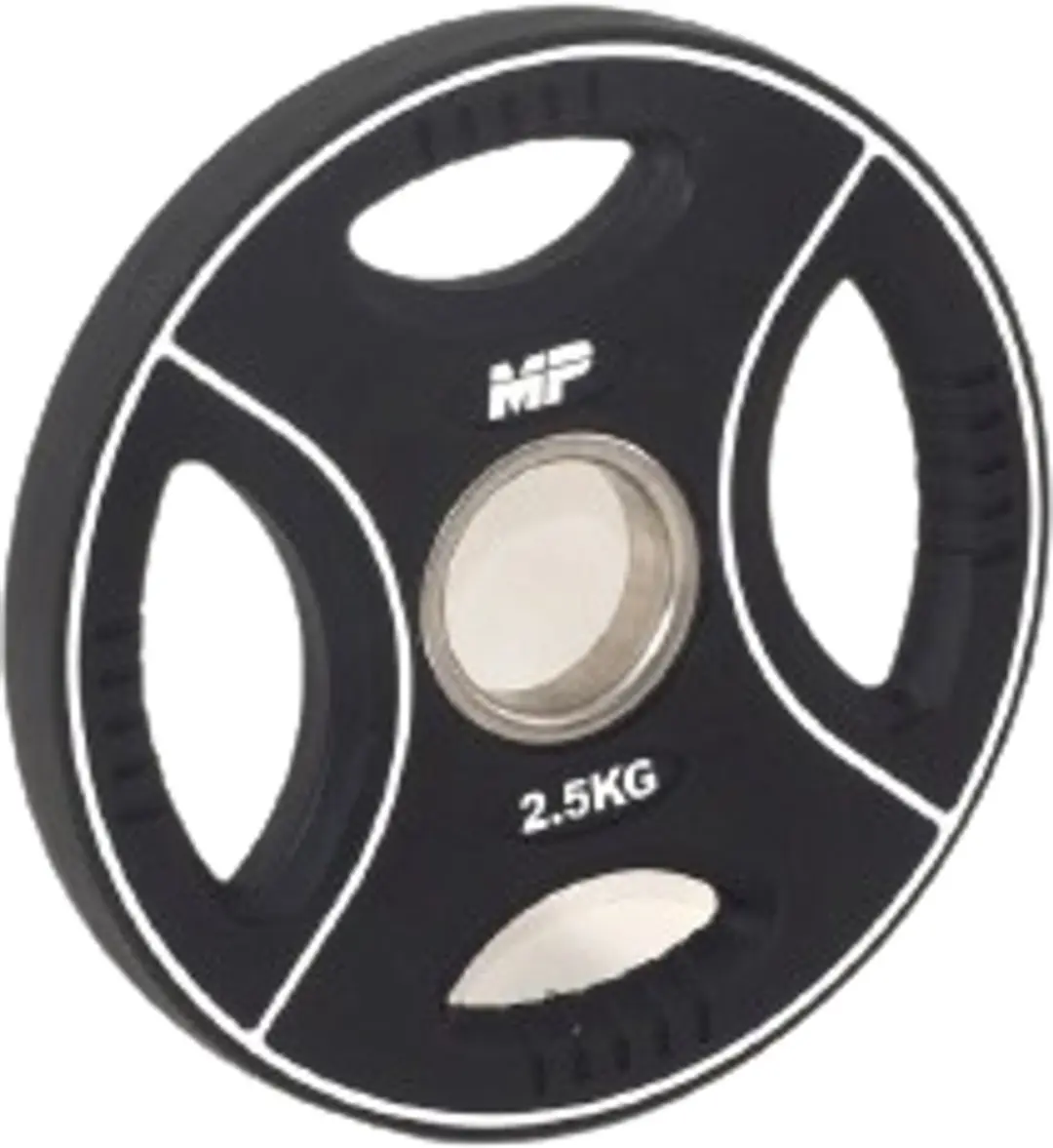 Muscle Power 2.5 kg Polyurethaan Halterschijf 50mm - afbeelding 6 van 6