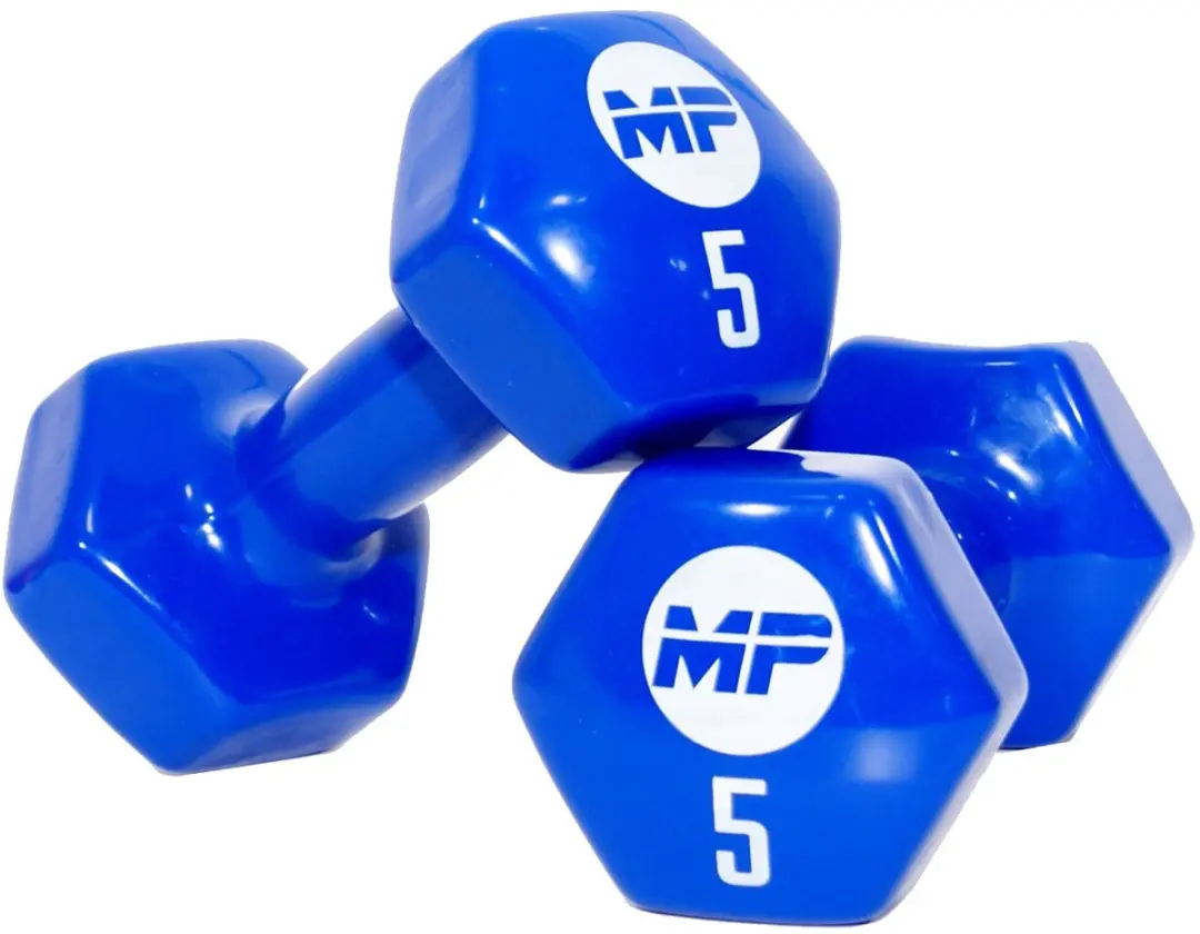 Muscle Power MP920 Vinyl Dumbbells 2x5kg
