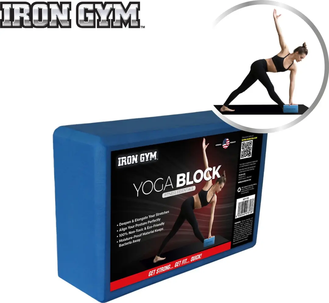 Iron Gym Yoga Blok - Blauw