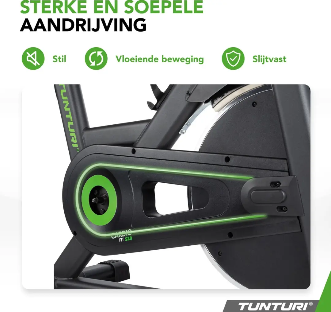 Tunturi Cardio Fit S20 Sprinter Bike Fitness Fiets - Zwart