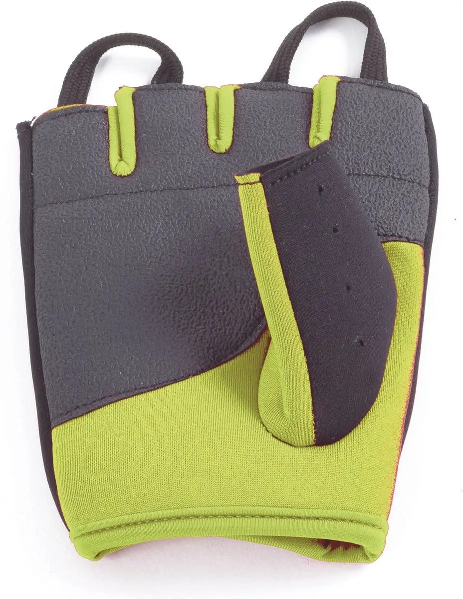 Toorx Fitnesshandschoenen M - Neopreen - Zwart/Groen