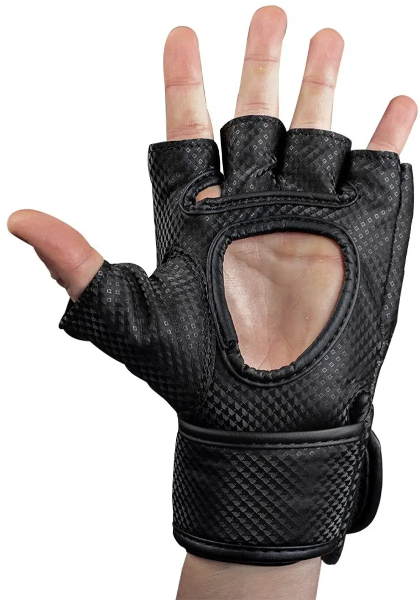 Gorilla Wear Manton MMA Handschoenen L/XL - Zwart/Wit