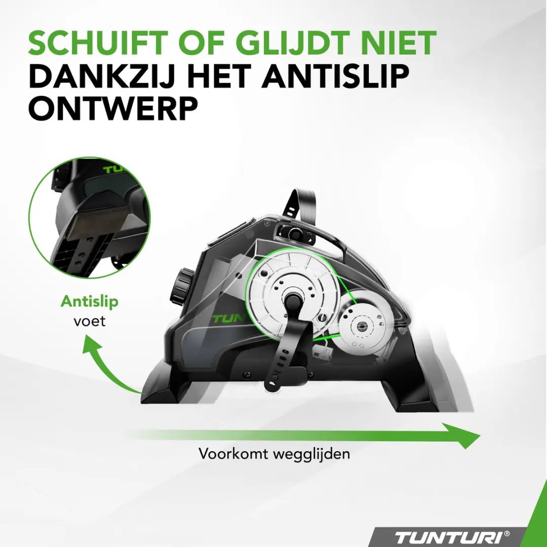 Tunturi Cardio Fit M35 Stoelfiets - Hometrainer - Magnetisch 8 Weerstanden - Zwart