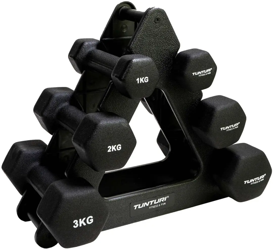 Tunturi Neopreen Dumbbells 1-3kg