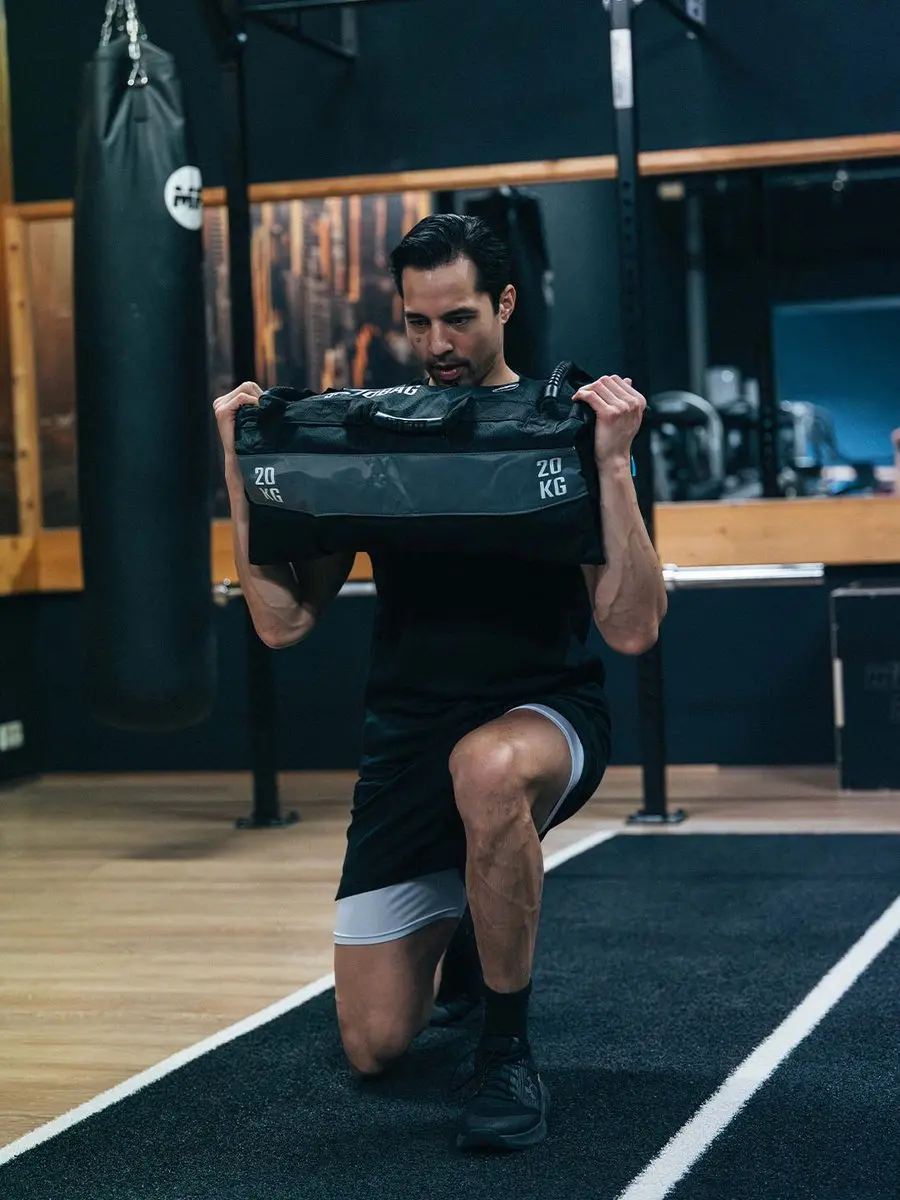 Muscle Power MP7012 Sandbag Competitie - 10/20/30 kg - Zwart