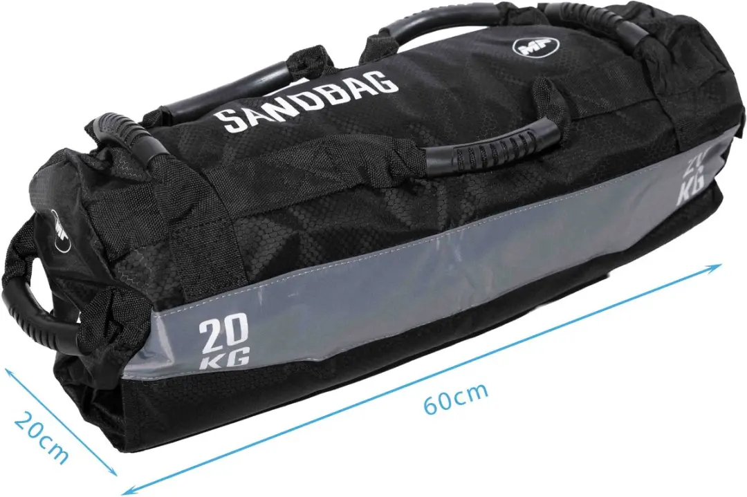Muscle Power MP7012 Sandbag Competitie - 10/20/30 kg - Zwart