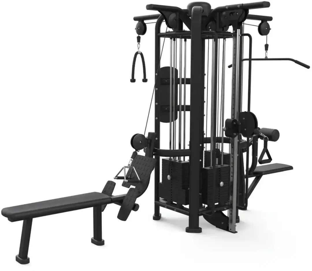 Toorx CSX-9000 Multi Jungle Crossover 4-stack - Pulley & Accessoires - Zwart