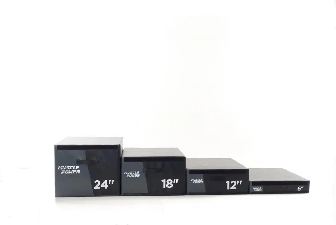 Muscle Power Safe Plyo Box 6 - 15cm - Zwart