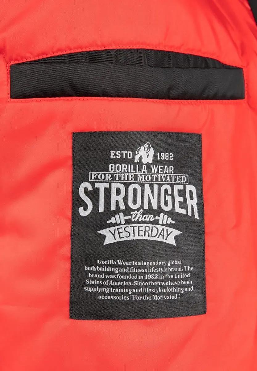 Gorilla Wear Covington Bomber Jacket M - Zwart