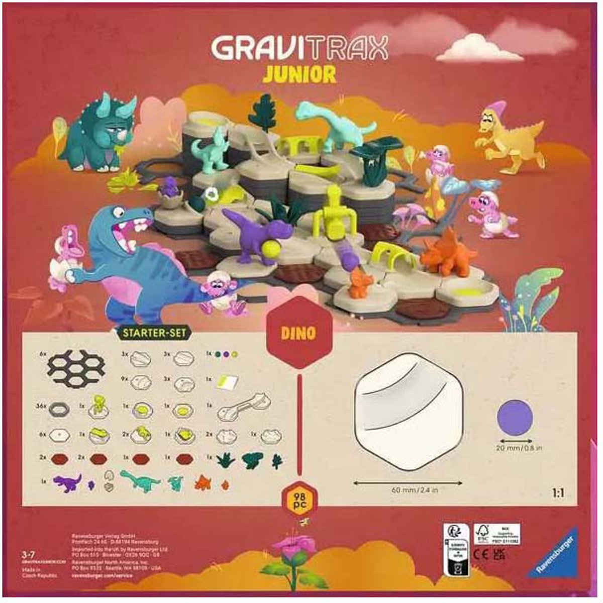 Ravensburger 24587 GraviTrax Junior - Extension Dino