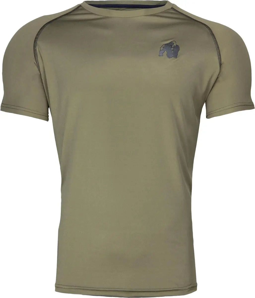 Gorilla Wear Performance T-shirt Legergroen XL