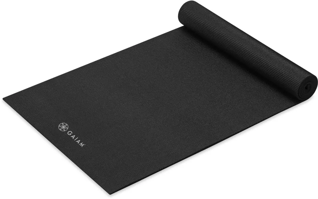Gaiam Yoga Mat 4mm - Zwart