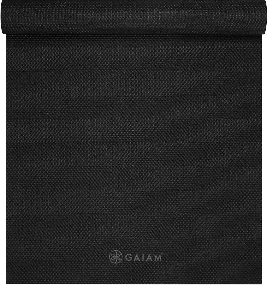 Gaiam Yoga Mat 4mm - Zwart