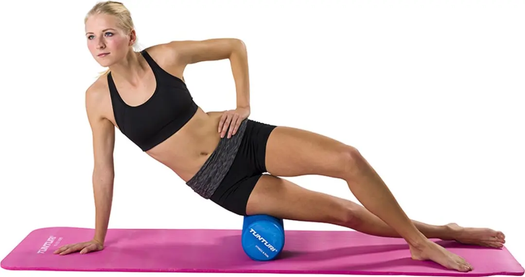 Tunturi Yoga Foam Roller 40cm - Blauw