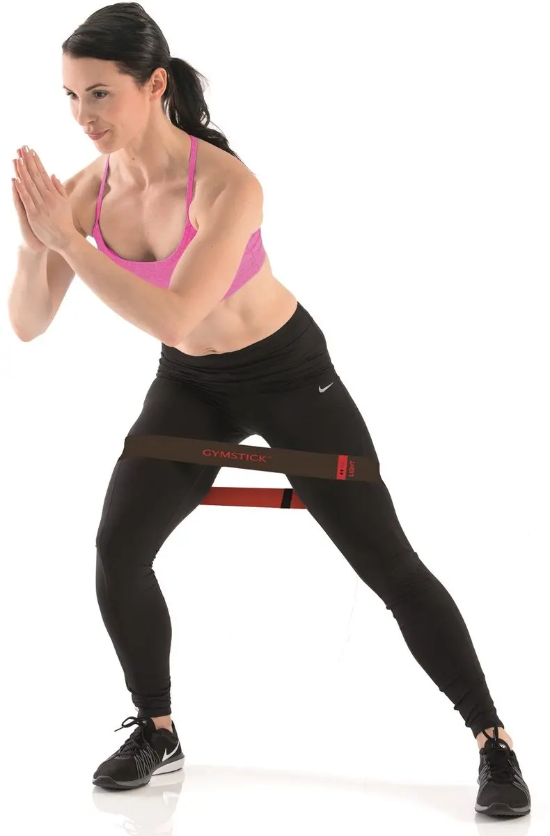 Gymstick Textiel Mini Band - Medium - Rood