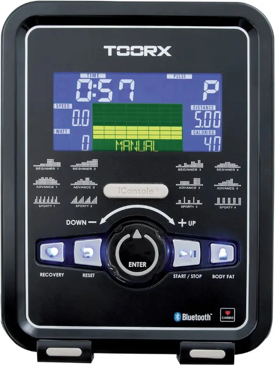 Toorx Fitness BRX-300 Ergo Hometrainer - 32 Niveaus - Grijs