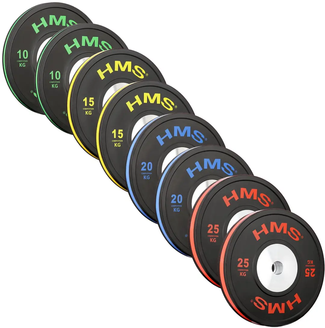 HMS BTBR Olympische Bumper Schijven 140kg
