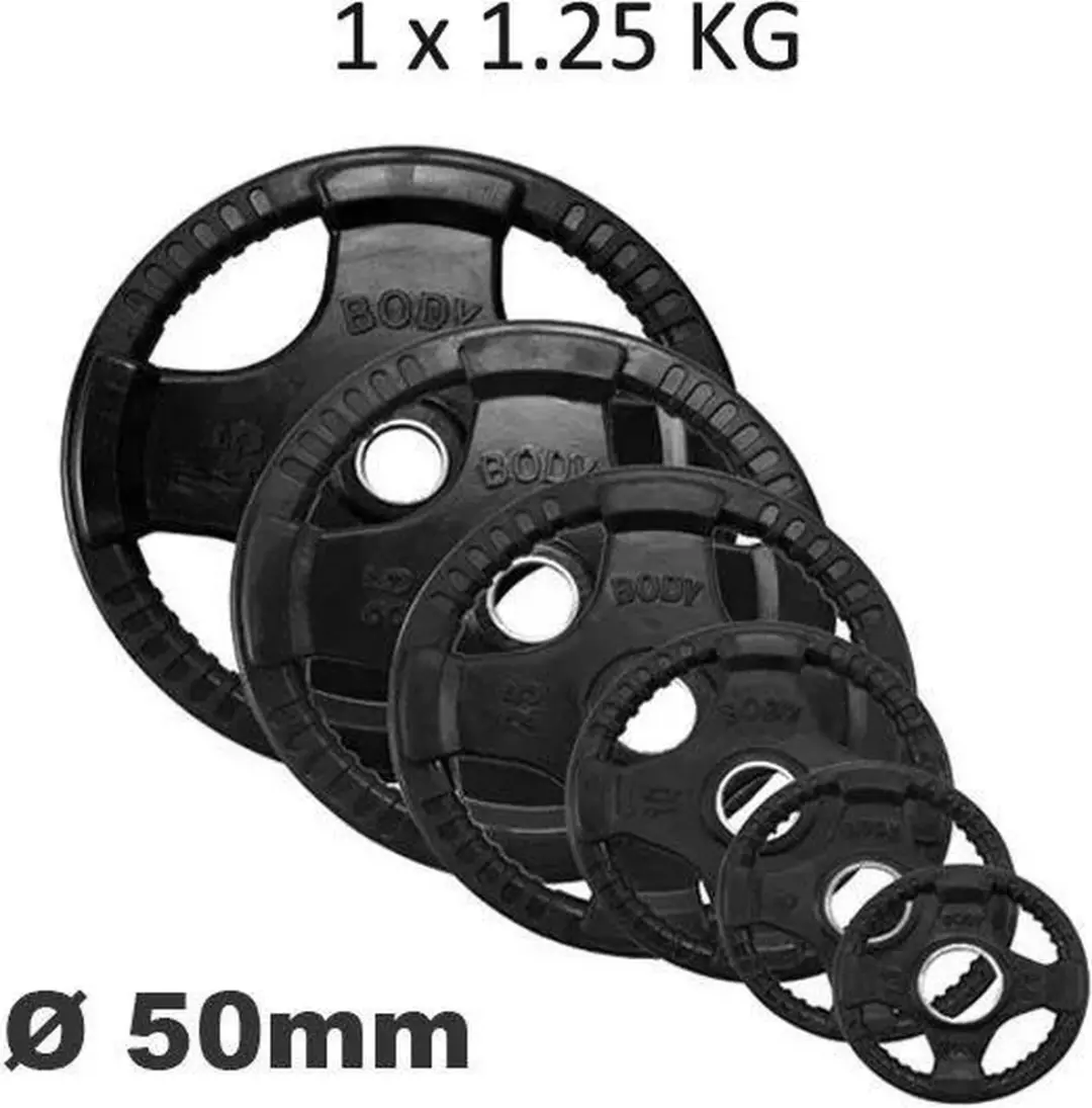 Body-Solid Olympische Halterschijf 50mm 1,25kg - Rubber gecoat