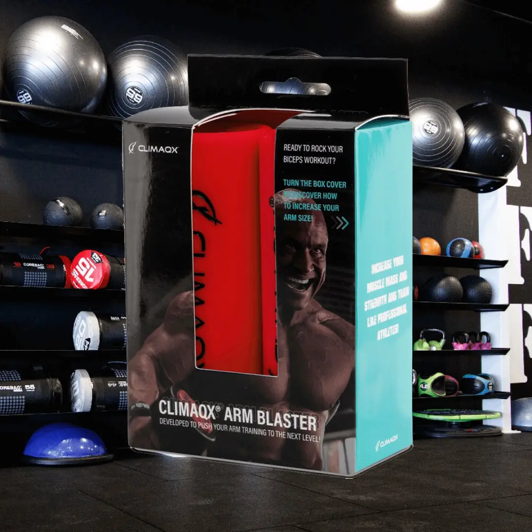Climaqx Arm Blaster - Krachtstation - One Size - Rood