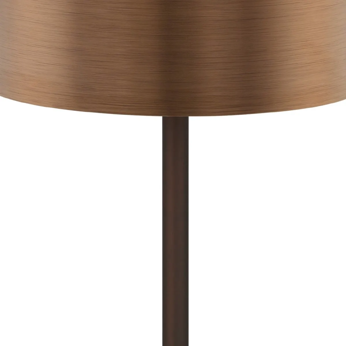 Eglo Saganto 1 Tafellamp - Ø35cm - E27 - Bruin/Koper
