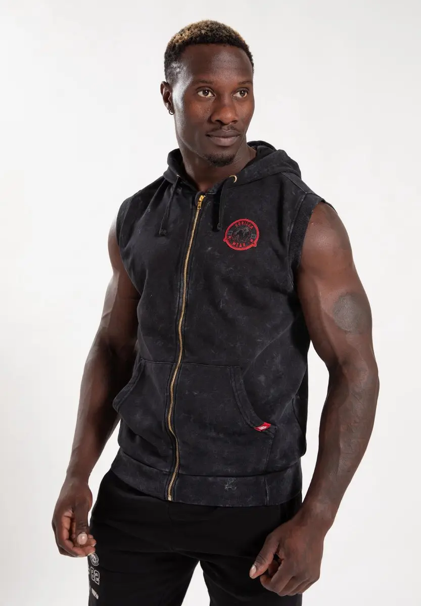 Gorilla Wear Silverdale Mouwloze Hoodie
