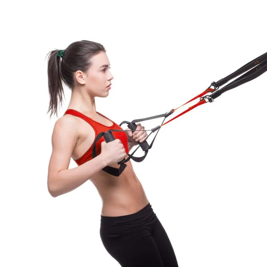 Iron Gym Trainer Full Body Workout - 2 onderdelen - Zwart