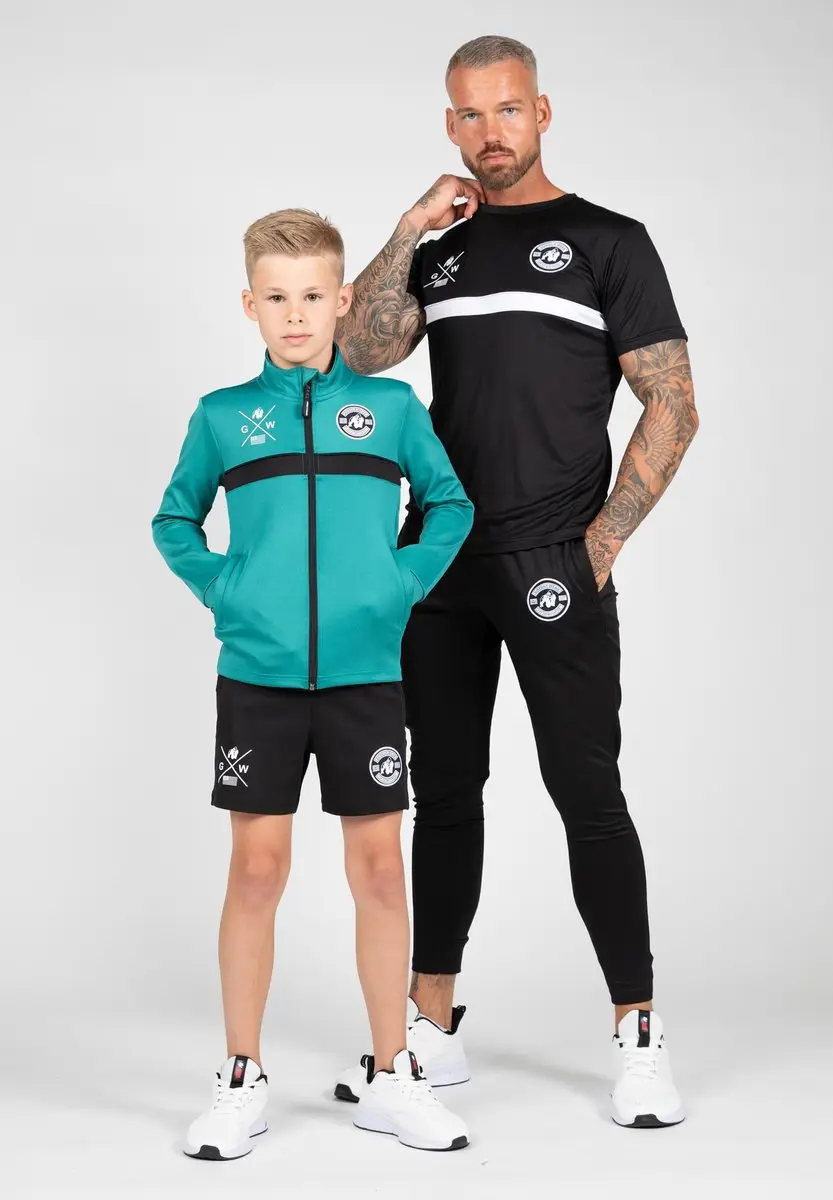 Gorilla Wear Vernon Kids Korte Broek 152 - Zwart