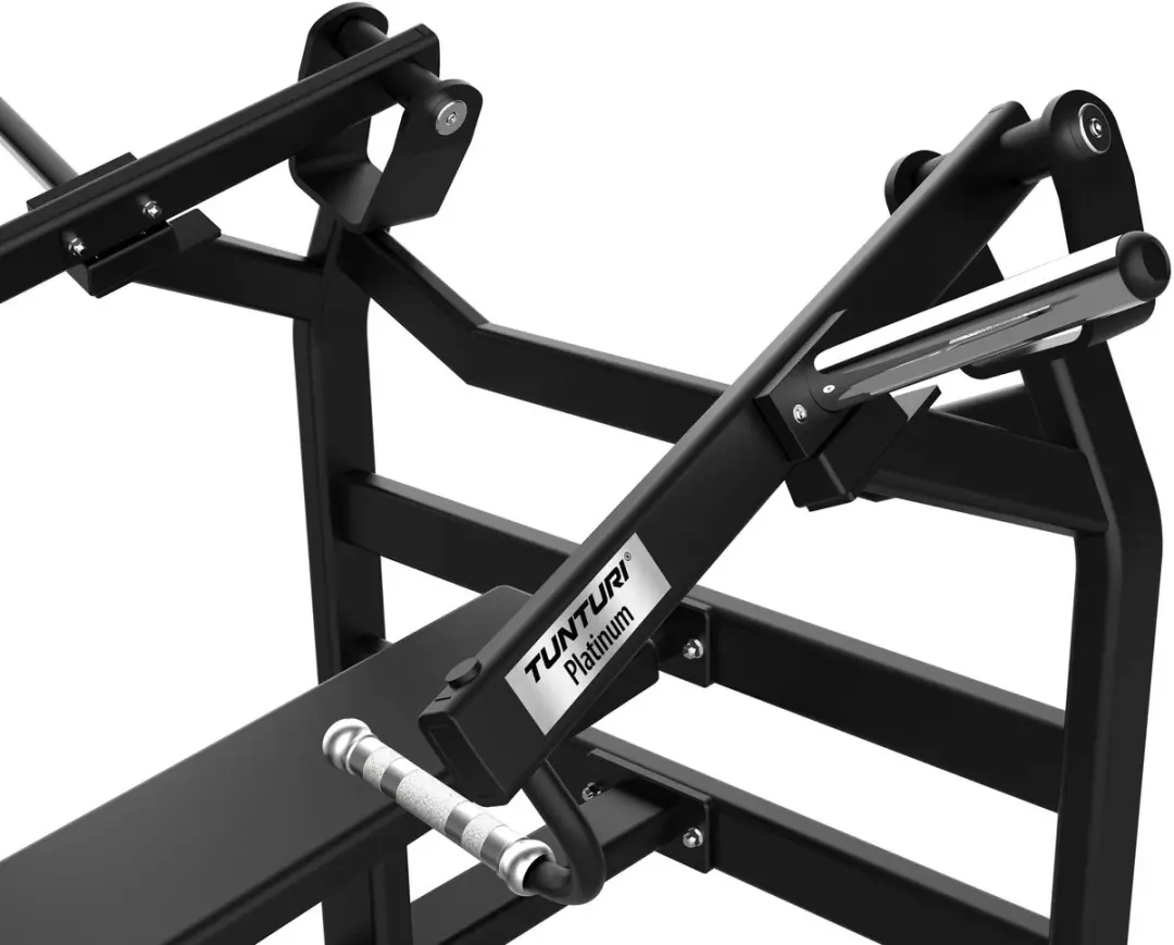 Tunturi Platinum Horizontal Chest Press Krachtstation - 300kg - Zwart