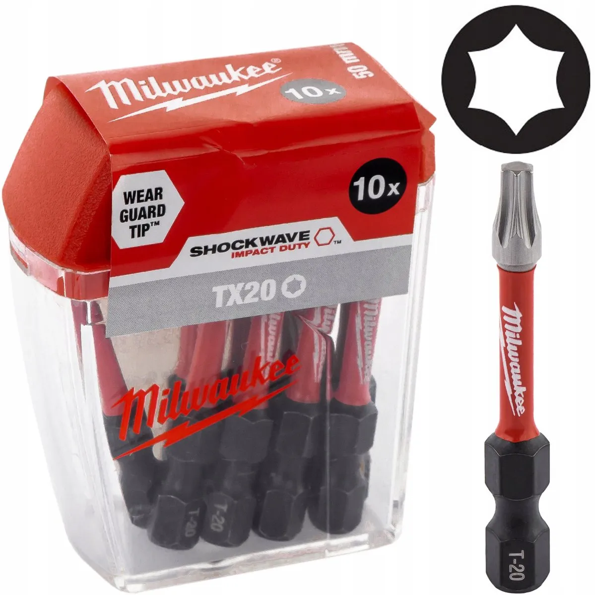 Milwaukee Shockwave Impact Duty TX20 Schroefbits