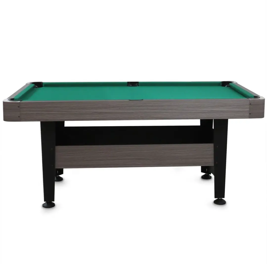 Garlando Chicago 5ft Pooltafel - Grijs - Groen laken