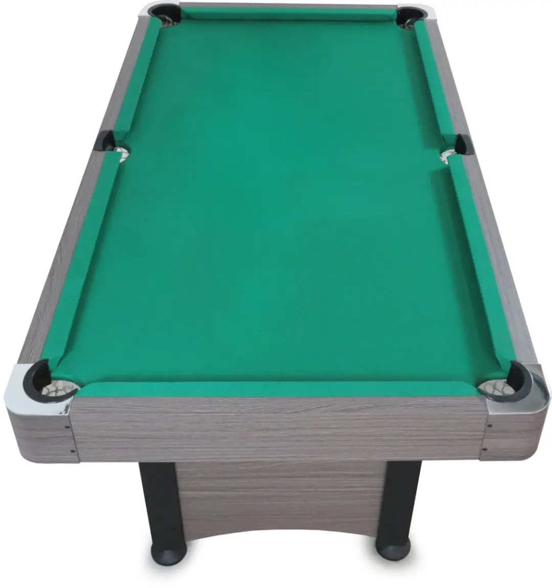 Garlando Chicago 5ft Pooltafel - Grijs - Groen laken