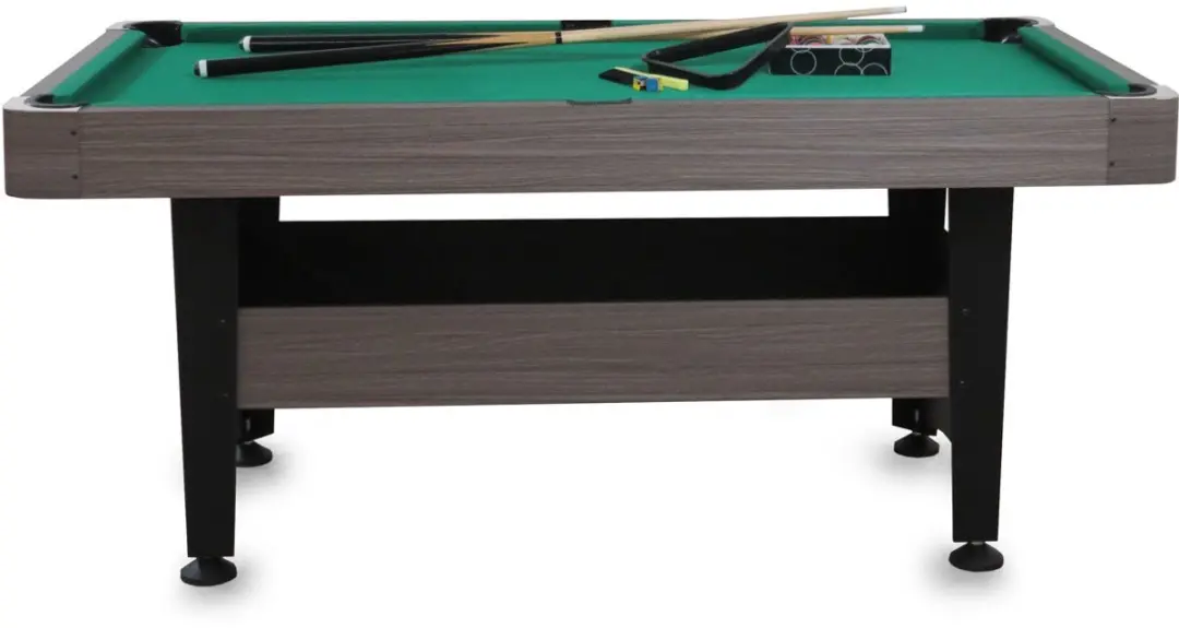 Garlando Chicago 5ft Pooltafel - Grijs - Groen laken - afbeelding 6 van 6