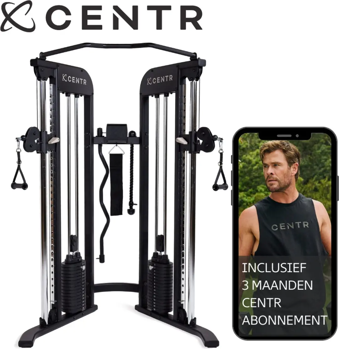 Centr 2 Home Gym Krachtstation - Zwart