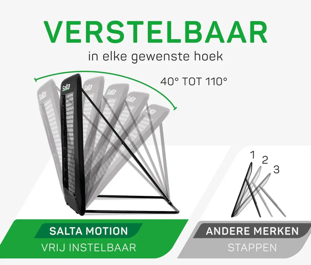 Salta Motion Rebounder 164x164cm - Zwart